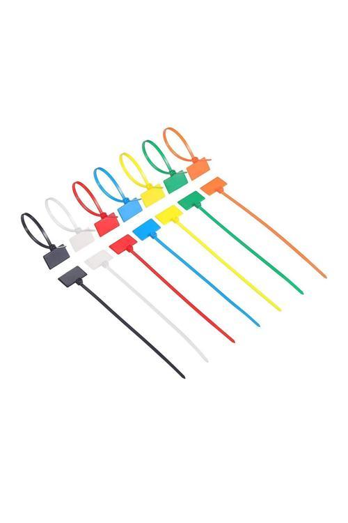Renkli Hat Kablo Bağı 700 Adet (7 Renk X100) (4415)
