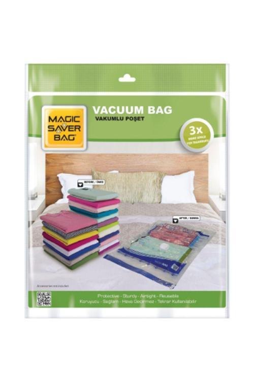 100X130 Mega Vakumlu Poşet Hurç Bag (4415)