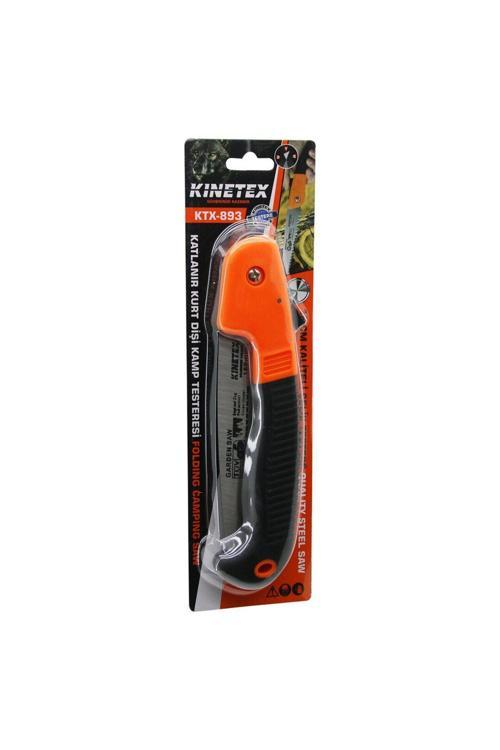 Katlanir Kurt Di̇Şi̇  Budama Testeresi̇  Ki̇Li̇Tli̇ Testere:18Cm - Kauçuk Kaplamali Pls.Sapli: 39Cm