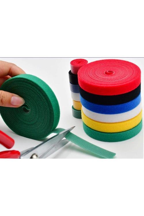 Pratik Cırt Cırt Sabitleyici Kablo Düzenleyici 5 Metre X 1Cm