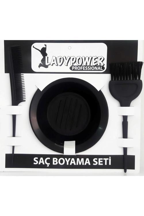Saç Boyama Seti - Boneli -Boya Kabı,1 Adet Bone, 1 Adet Fırça Ve 1 Adet Tarak