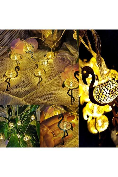 2 Metre Pilli İnce Tel Led Işık Zinciri Parti Aydınlatma (4415)