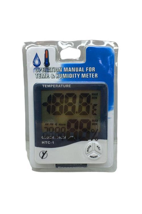 Temperature Htc-1 Dijital Saat - Sıcaklık - Nem Ölçer (4415)