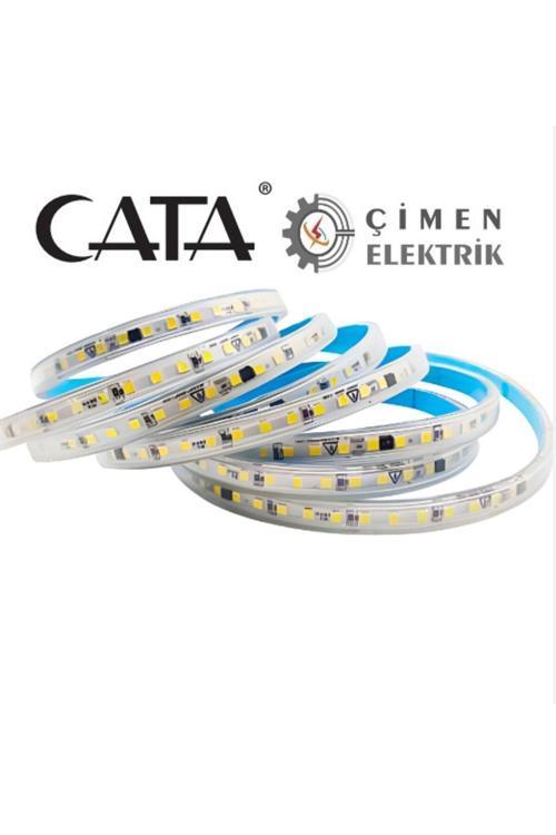 25 Metre Ct 4475 220V 10 Cipli Yapışkanlı Beyaz Şerit Led