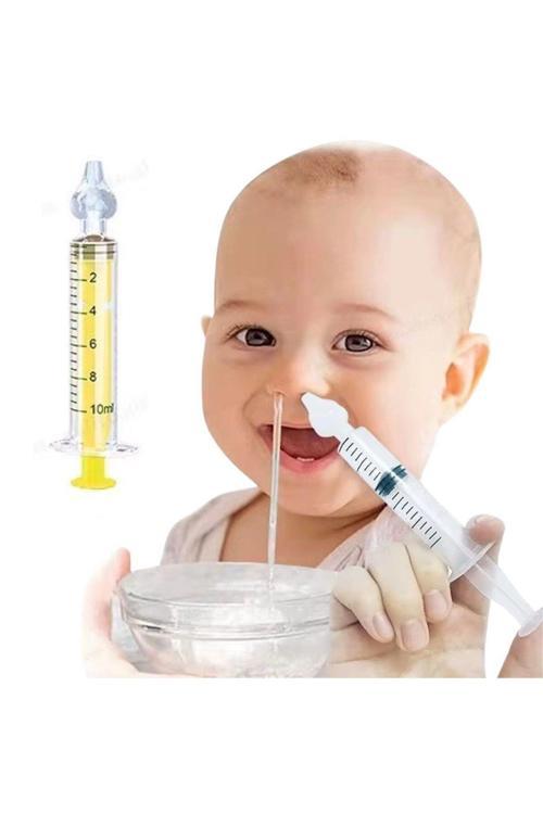 Yeniden Kullanılabilir, Manuel Burun Temizleyici 10Ml Kapasiteli Burun Açıcı Şırınga (4415)