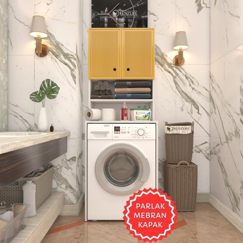 membran çamaşır makinesi dolabı hayzum hrdbyz inceince 180*66*55 mebran kapak suntalam gövde