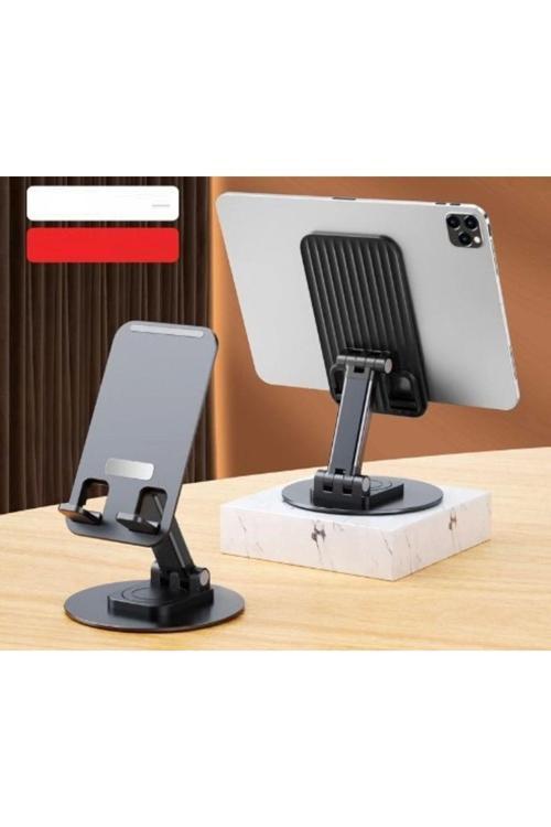 Pratik Katlanabilir Telefon Tutucu Stand Yuvarlak Tabanlı