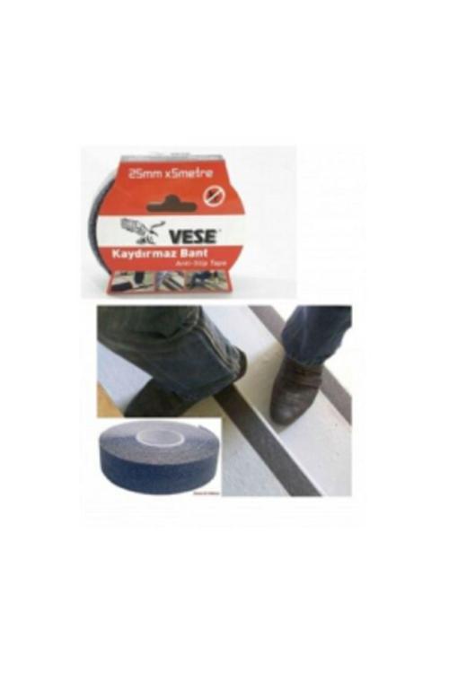 Siyah Kaydırmaz Bant 25Mm X 5Mt (4415)