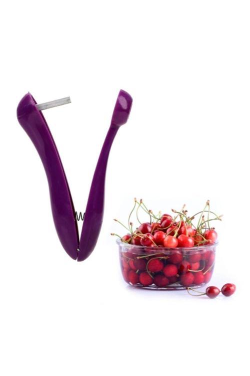 Pratik Kolay Zeytin Ve Vişne Çekirdeği Çıkarma Aleti Aparatı (4415)