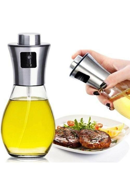 Sprey Cam Şişe Zeytinyağı Sirke Püskürtücü Yağdanlık Şisesi 200 Ml