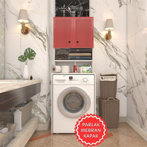 membran çamaşır makinesi dolabı hayzum krmbyz inceince 180*66*55 mebran kapak suntalam gövde
