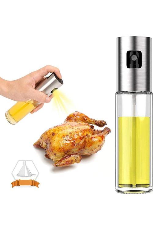Sprey Cam Şişe Zeytinyağı, Sirke Yağ Püskürtücü Yağdanlık 100 Ml (4415)