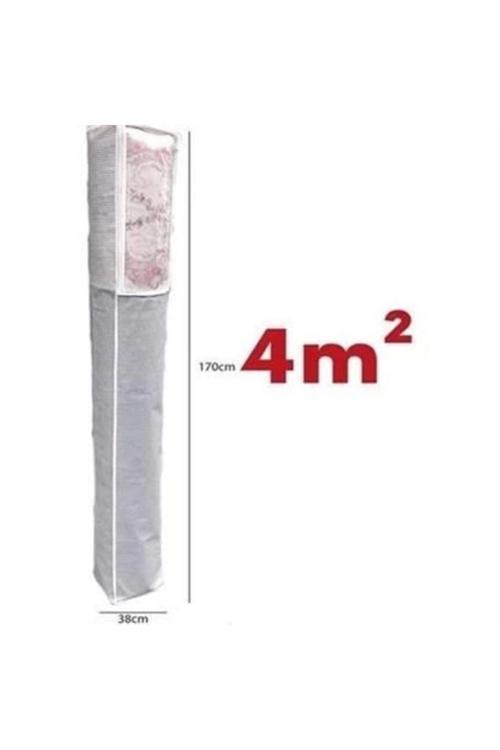 Pencereli Halı Hurcu Toz Geçirmez Sağlam Dayanıklı Hurç Organizer 4M²