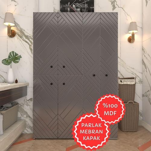 membran çamaşır kurutma makinesi dolabı yaromira gribyz köşeli 180*120*64 mebran kapak MDF gövde