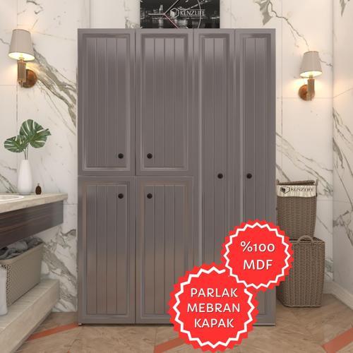 membran çamaşır kurutma makinesi dolabı yaromira gribyz uzun 180*120*64 mebran kapak MDF gövde