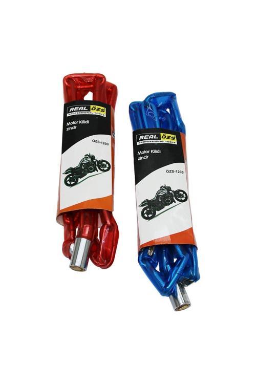 Zincir Motorsiklet Kilit 5X100Cm Anahtarlı (4415)