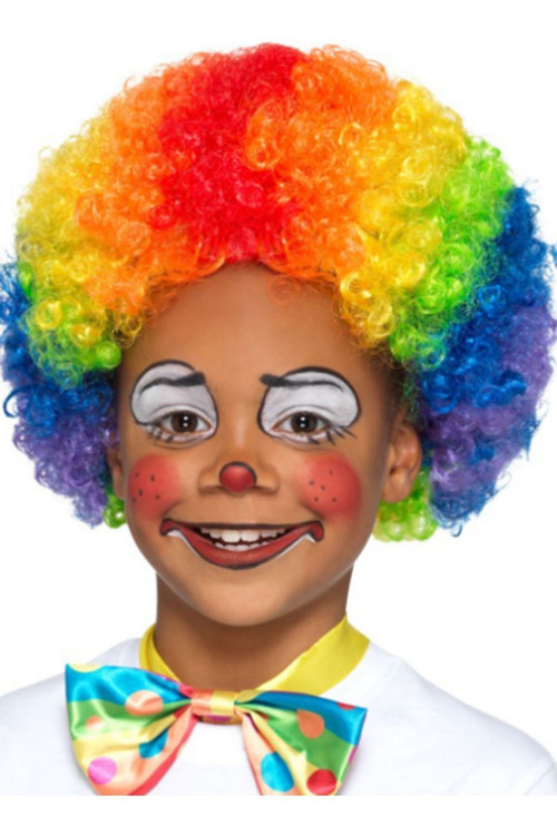 Rengarenk Kıvırcık Afro Peruk Bonus Saç 120 Gr (4415)