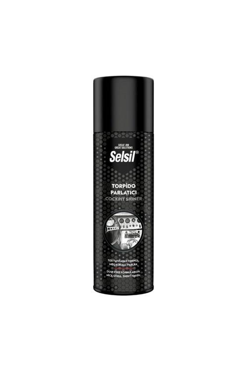 Selsil Oto - Araç Torpido Parlatıcı Sprey 200Ml Hoş Kokulu - Parlak - Toz Tutmayan Formül (4415)