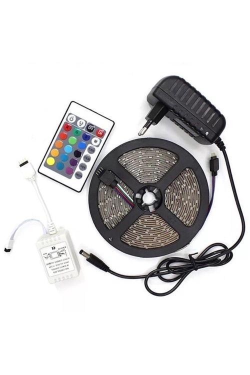 Şerit Led 5 Metre Kumandalı Animasyonlu Rgb (4415)