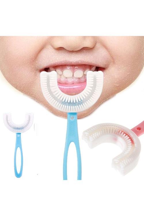 Silikon Çocuk Diş Fırçası Tartar Temizleyici (2-12 Yaş) (4415)
