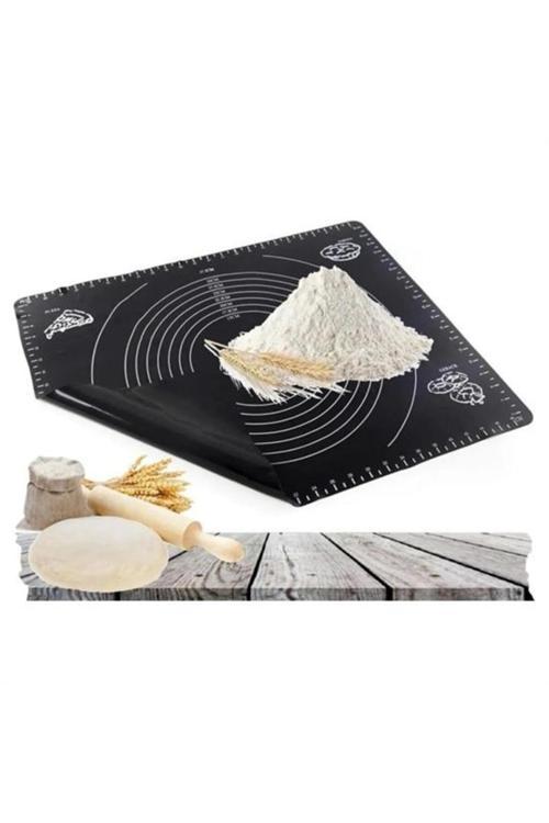 Silikon Çok Amaçlı Geniş Hamur Matı Hamur Açma Matı 40*50 Cm (4415)