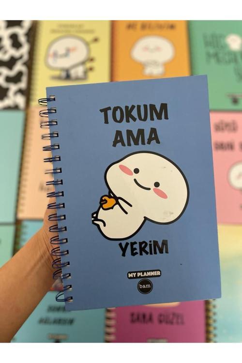 Tokum Ama Yerim Tasarımlı Konuşan Ajanda Akademik Ajanda Yıllık Planlayıcı