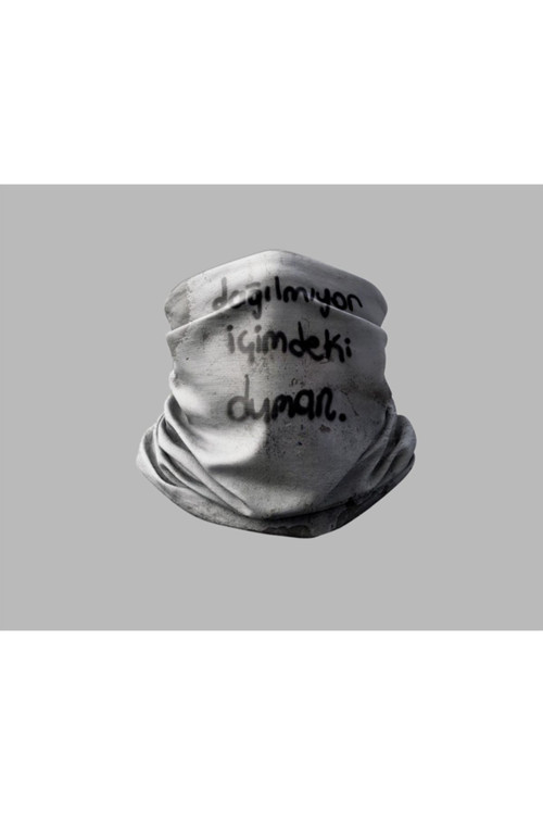 Duvar Yazısı Tasarımlı Motorcu Buff Maske Outdoor Boyunluk Unisex Bandana