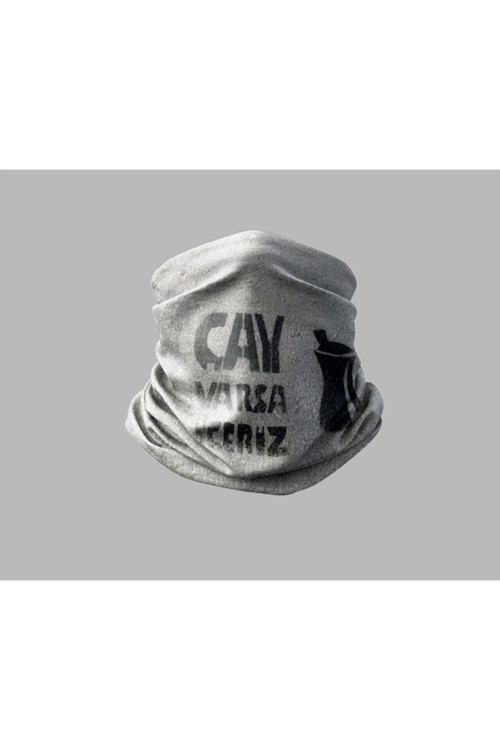 Duvar Yazısı Tasarımlı Motorcu Buff Maske Outdoor Boyunluk Unisex Bandana