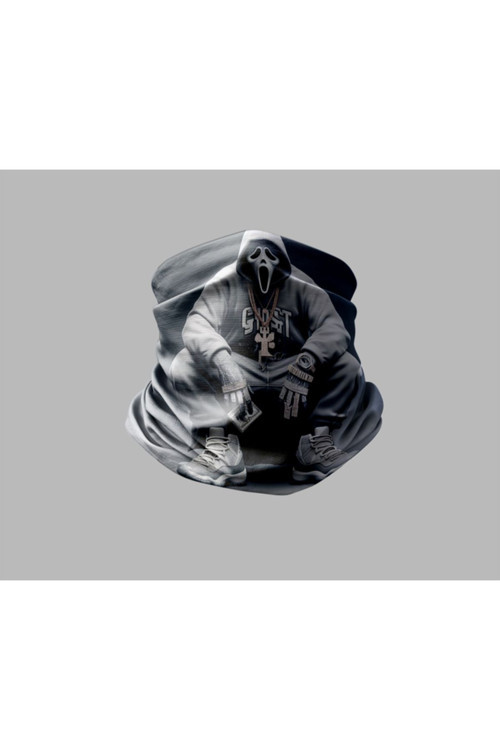 5D Karakter Tasarımlı Motorcu Buff Maske Outdoor Boyunluk Unisex Bandana