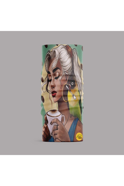 Kahve ( Coffe ) Çok Amaçlı Bandana