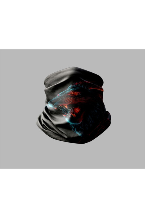 Animals Tasarımlı Motorcu Buff Maske Outdoor Boyunluk Unisex Bandana