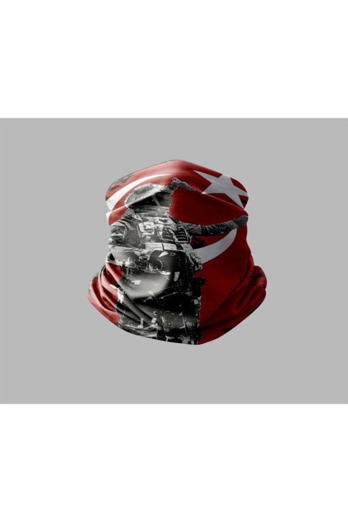 Türk Askeri Motorcu Çok Amaçlı Outdoor Boyunluk Unisex Bandana