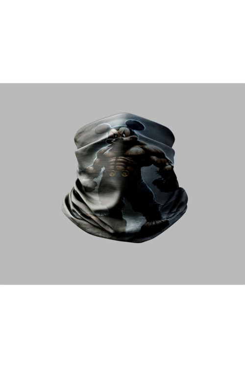 5D Karakter Tasarımlı Motorcu Buff Maske Outdoor Boyunluk Unisex Bandana