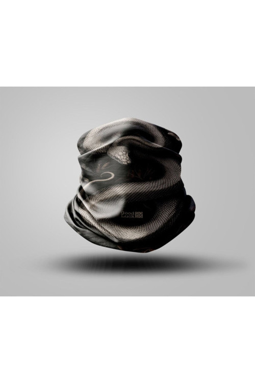 Snake Tasarımlı Motorcu Buff Maske Outdoor Boyunluk Unisex Bandana