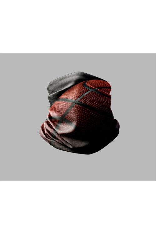 Basketbol Tasarımlı Motorcu Buff Maske Outdoor Boyunluk Unisex Bandana