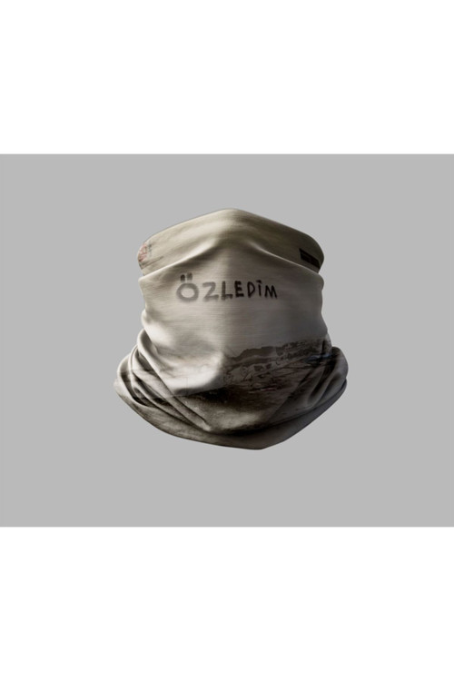 Duvar Yazısı Tasarımlı Motorcu Buff Maske Outdoor Boyunluk Unisex Bandana