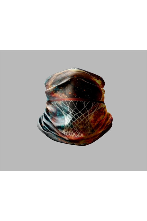 Basketbol Tasarımlı Motorcu Buff Maske Outdoor Boyunluk Unisex Bandana