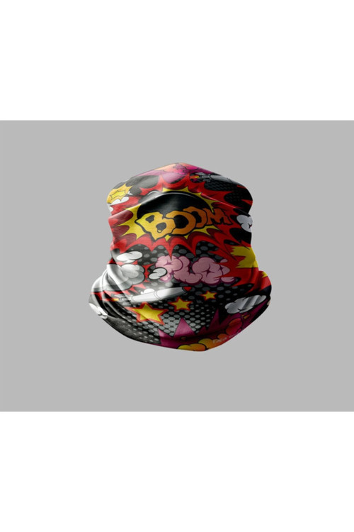 Karışık Çok Desenli Tasarımlı Motorcu Çok Amaçlı Outdoor Boyunluk Unisex Bandana