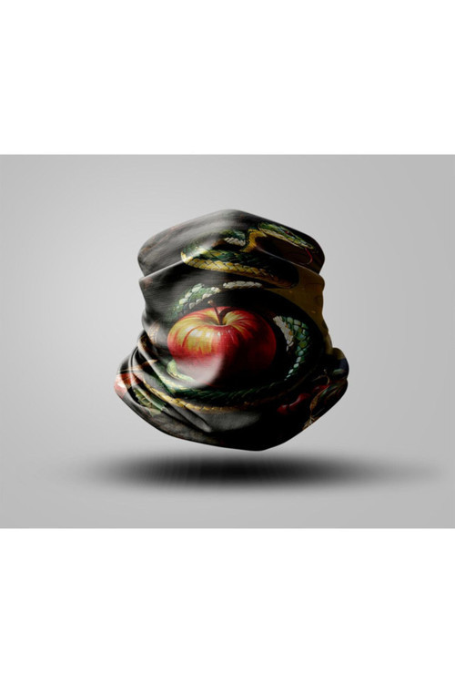 Snake Tasarımlı Motorcu Buff Maske Outdoor Boyunluk Unisex Bandana