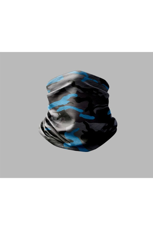 Kamuflaj Tasarımlı Motorcu Buff Maske Outdoor Boyunluk Unisex Bandana