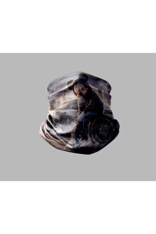 5D Karakter Tasarımlı Motorcu Buff Maske Outdoor Boyunluk Unisex Bandana