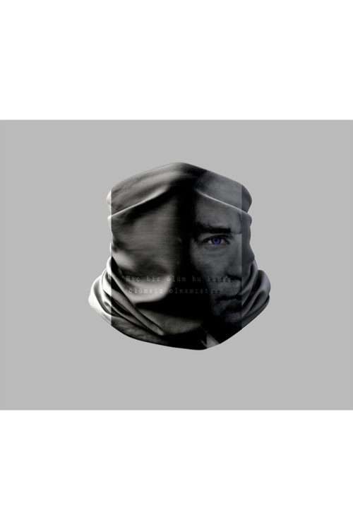 Ebru Sanatı Tasarımlı Motorcu Buff Maske Outdoor Boyunluk Unisex Bandana
