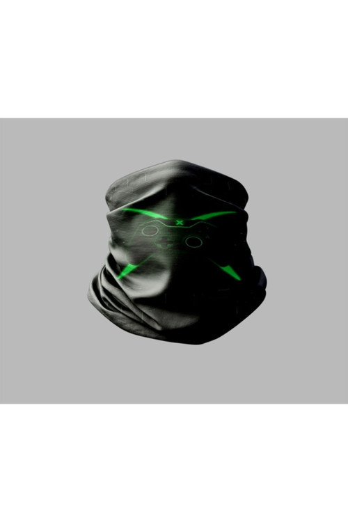 Gamer Tasarımlı Motorcu Buff Maske Outdoor Boyunluk Unisex Bandana