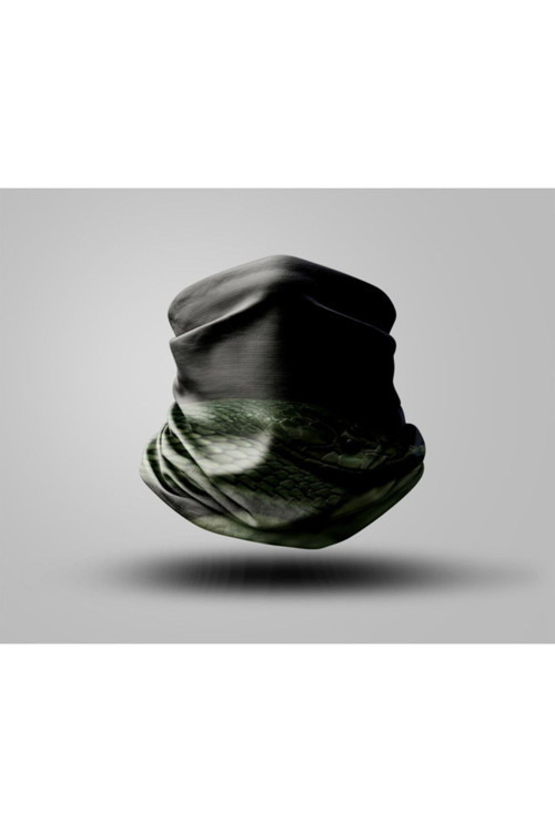 Snake Tasarımlı Motorcu Buff Maske Outdoor Boyunluk Unisex Bandana