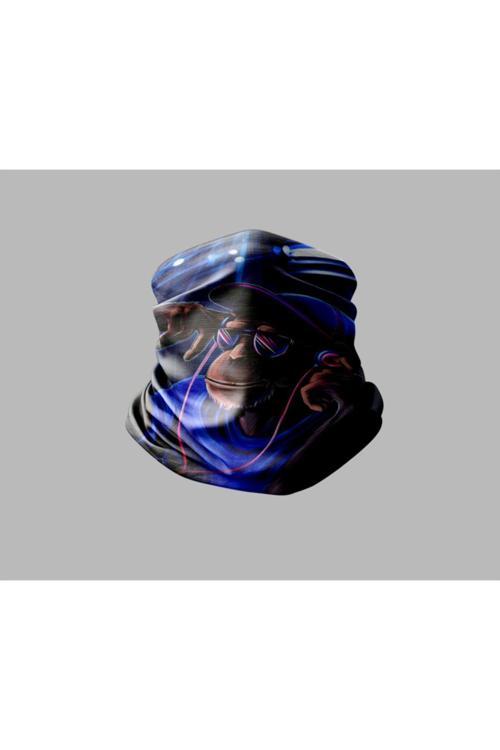 Animals Tasarımlı Motorcu Buff Maske Outdoor Boyunluk Unisex Bandana