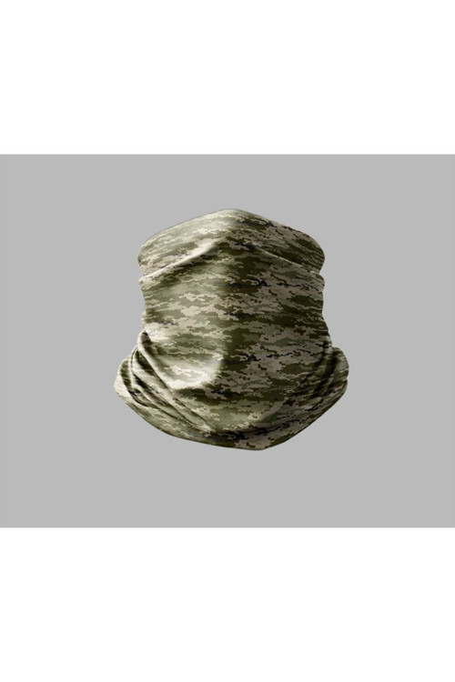 Kamuflaj Tasarımlı Motorcu Buff Maske Outdoor Boyunluk Unisex Bandana