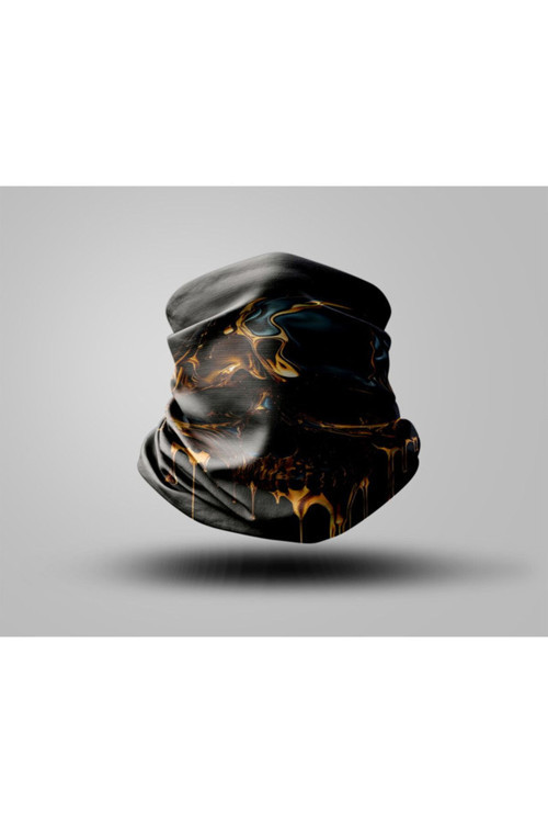 Skull Tasarımlı Motorcu Buff Maske Outdoor Boyunluk Unisex Bandana