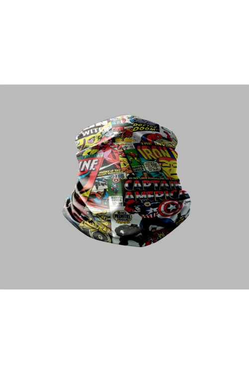 Karışık Çok Desenli Tasarımlı Motorcu Çok Amaçlı Outdoor Boyunluk Unisex Bandana