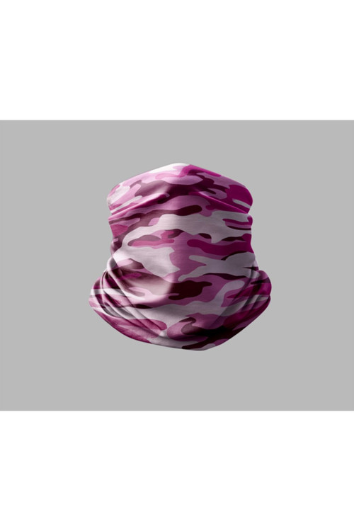 Kamuflaj Tasarımlı Motorcu Buff Maske Outdoor Boyunluk Unisex Bandana