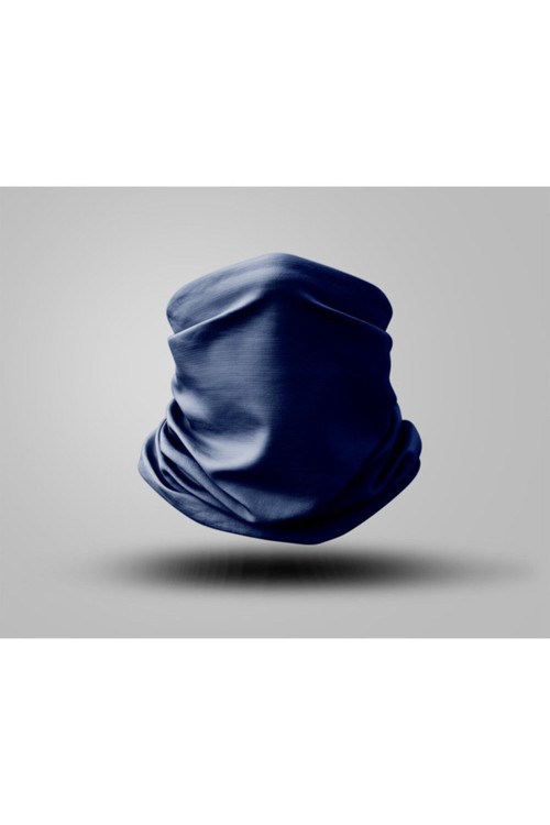 Düz Renk Tasarımlı Motorcu Buff Maske Outdoor Boyunluk Unisex Bandana